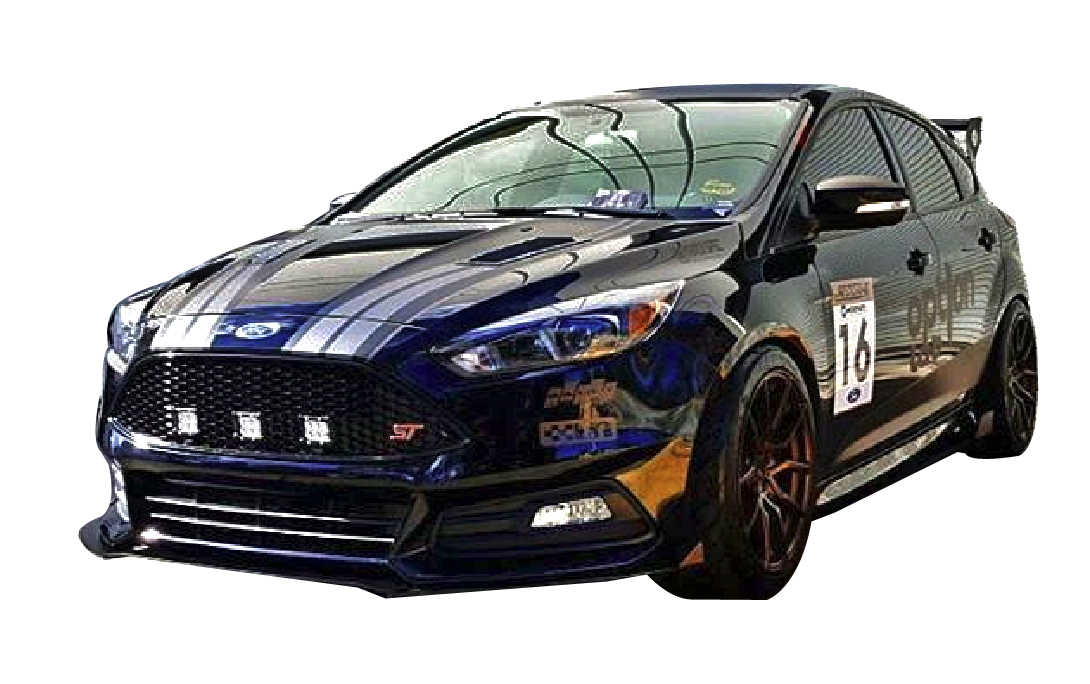 Race Rear Wing Spoiler for 2013+ Ford Focus ST [MK 7.5 JA8 ST180] by